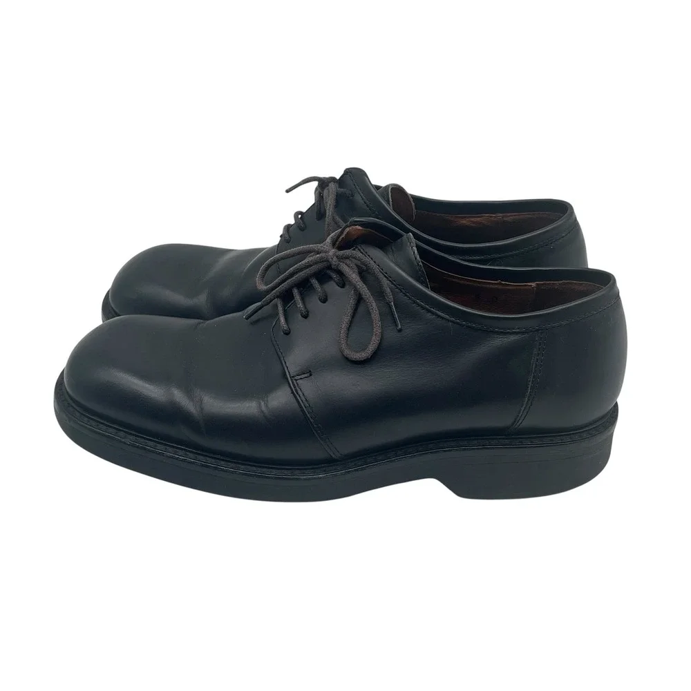 Banana Republic Men's Black Leather Dress Shoes Size 8 D Made in Italy
